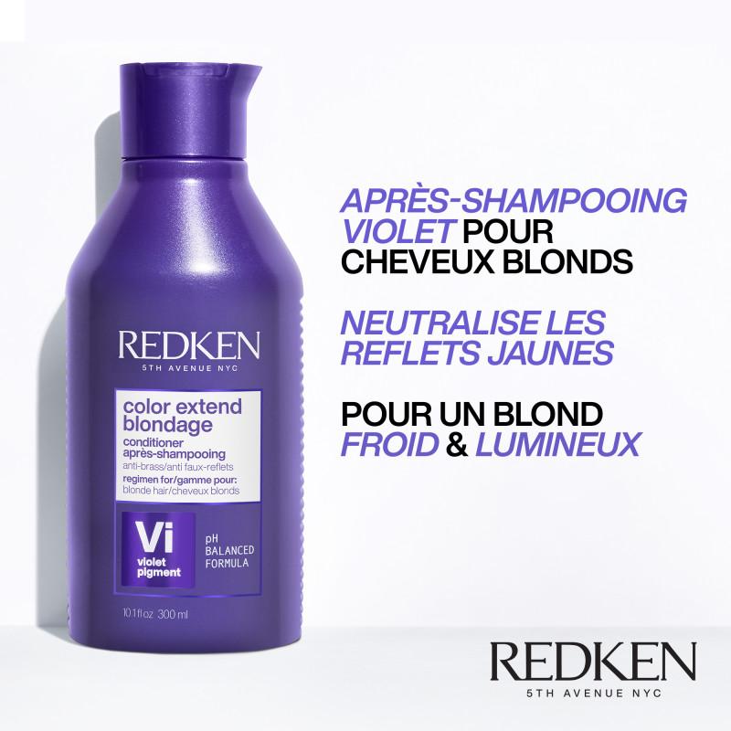 Après-shampoing violet pour cheveux blonds Redken 300 ml