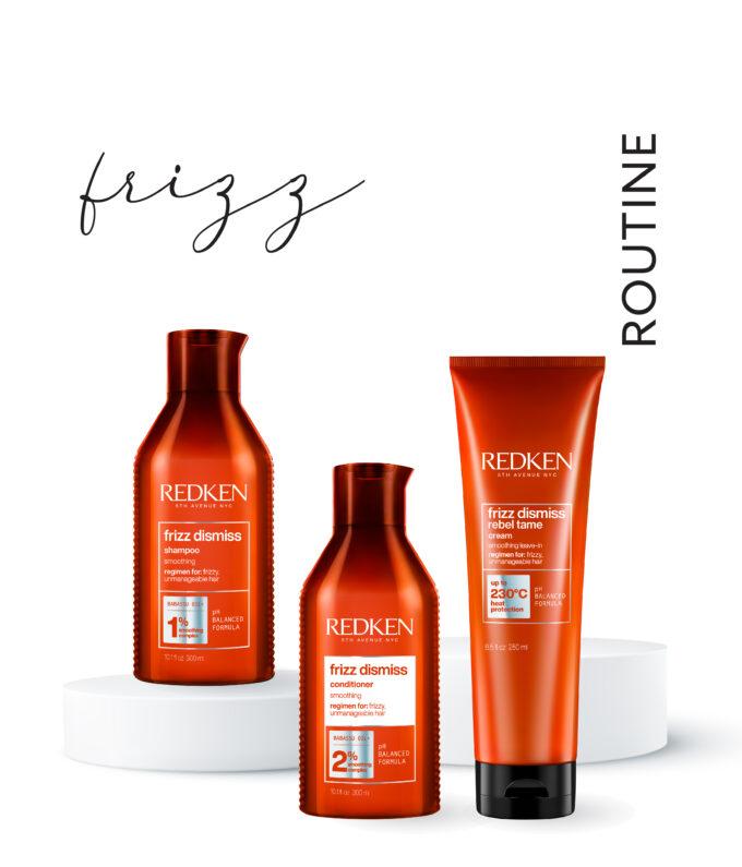 redken routine anti-frisottis frizz dismiss